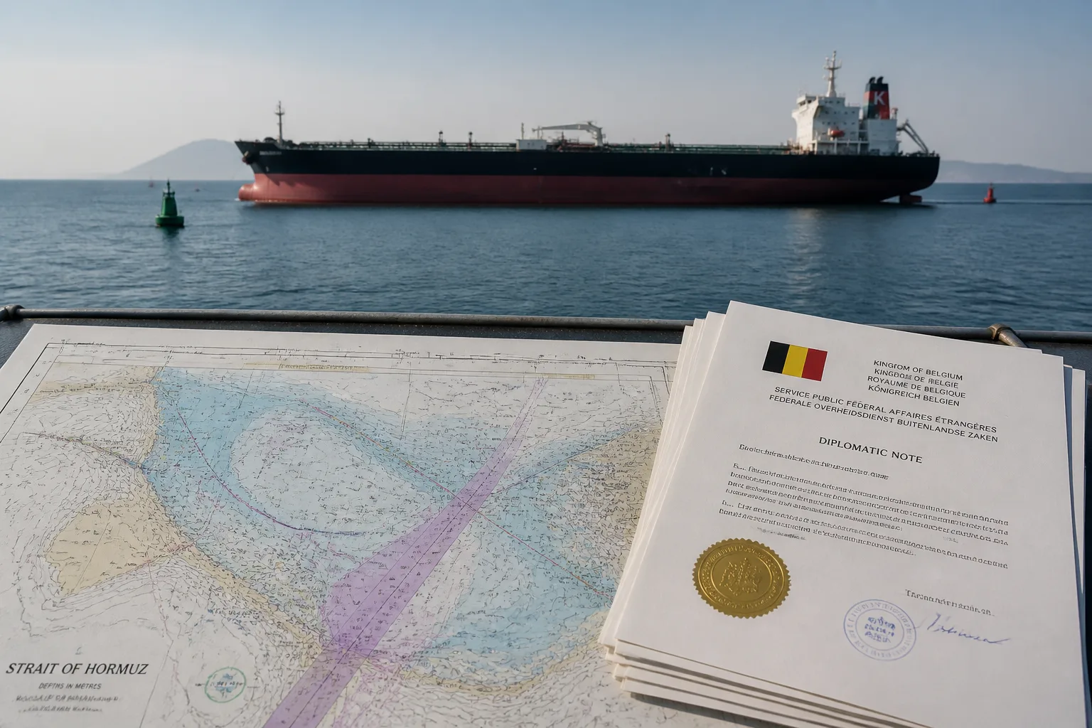 Belgium Ready to Aid Reopening of Strait of Hormuz After US-Iran Framework Deal