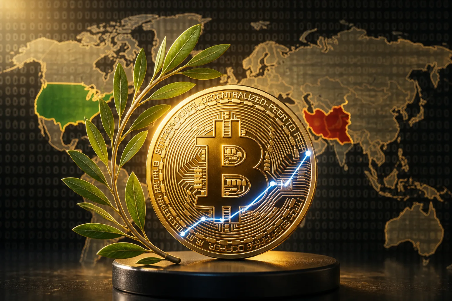 Bitcoin Surges Past $65,000 as US-Iran Peace Deal Sparks Risk-On Market Move