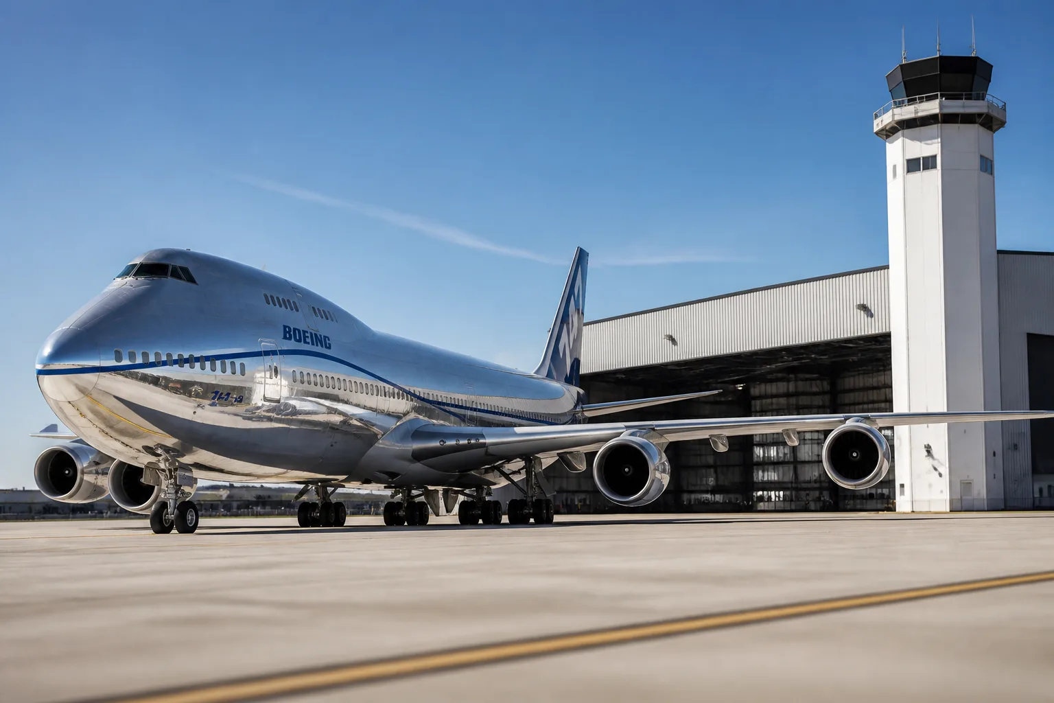 Qatar-Gifted Boeing 747-8 Becomes Interim Air Force One for President Trump