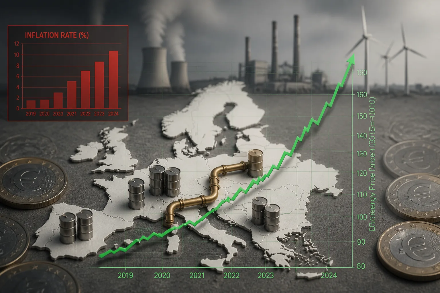 ECB Signals Higher Energy Prices Will Keep Eurozone Inflation Above Target into 2027