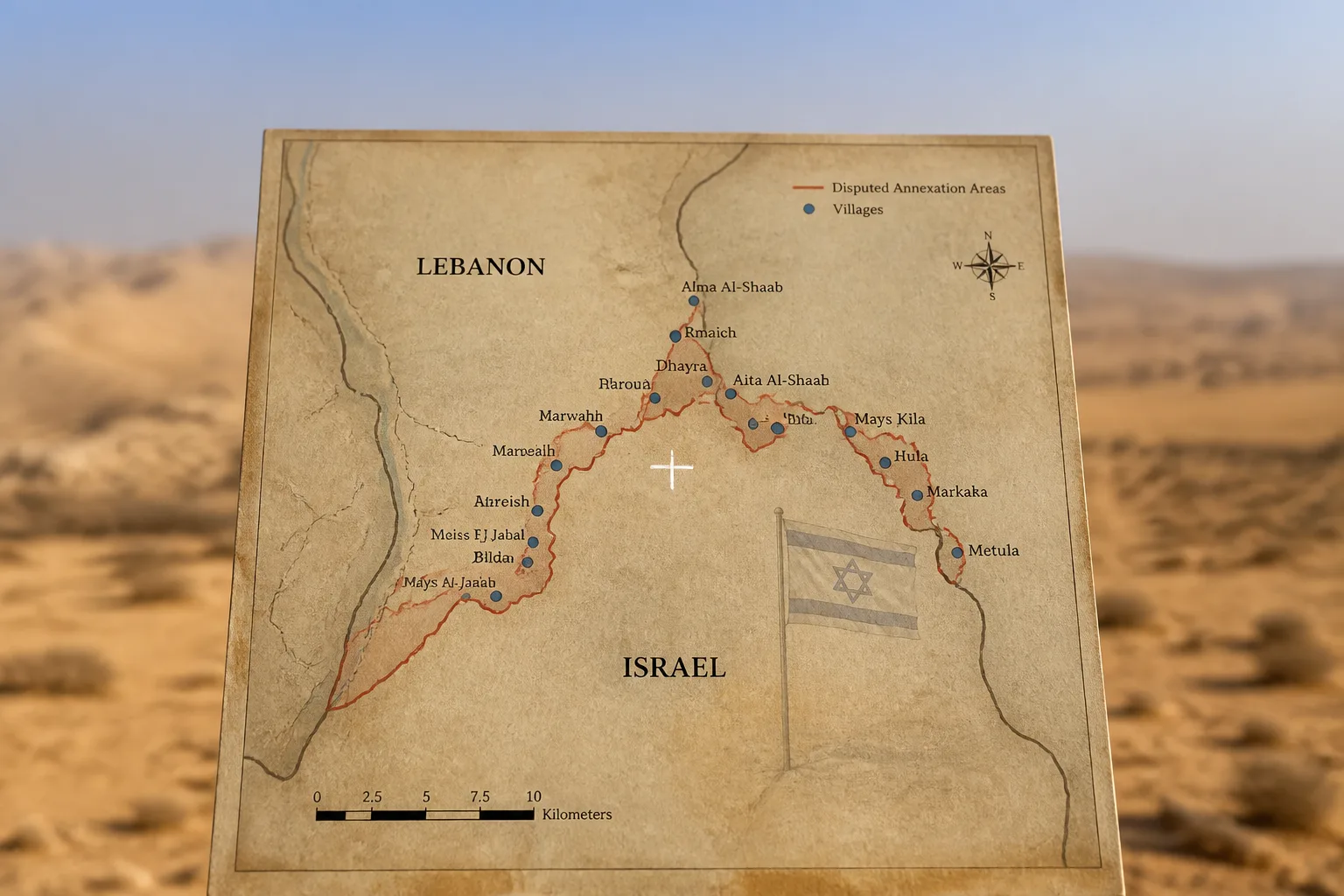 Netanyahu Claims Some Lebanese Christian Villages Seek Annexation to Israel, Lebanese Officials Deny