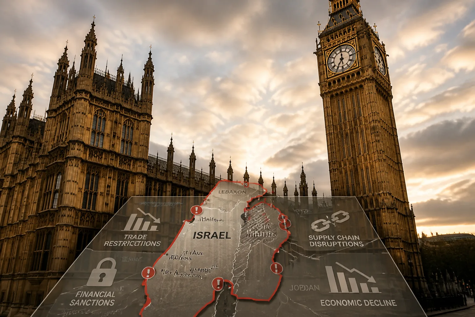 UK Imposes Sanctions on Israeli Settlements, Including Golan Heights